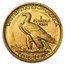 1908 $10 Indian Gold Eagle No Motto AU