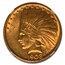 1908 $10 Indian Gold Eagle No Motto MS-61 NGC