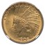 1908 $10 Indian Gold Eagle w/Motto MS-62 NGC