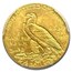 1908 $2.50 Indian Gold Quarter Eagle MS-65+ PCGS CAC