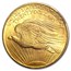 1908 $20 St Gaudens Gold Double Eagle No Motto MS-63 CACG