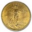 1908 $20 St Gaudens Gold Double Eagle No Motto MS-63 PCGS