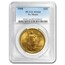 1908 $20 St Gaudens Gold Double Eagle No Motto MS-64 PCGS