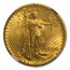 1908 $20 St Gaudens Gold Double Eagle w/Motto MS-64 NGC