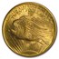 1908 $20 St Gaudens Gold No Motto MS-65 NGC (Wells Fargo)