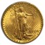 1908 $20 St Gaudens Gold No Motto MS-65 PCGS (Teddy's Tribute)