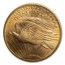 1908 $20 St Gaudens Gold No Motto MS-66 NGC (Wells Fargo)