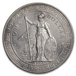 1908-B Great Britain Silver Trade Dollar AU