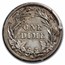 1908 Barber Dime Genuine Proof Details PCGS PR