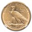 1908-D $10 Indian Gold Eagle No Motto AU-55 NGC