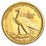 1908-D $10 Indian Gold Eagle No Motto AU