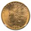 1908-D $10 Indian Gold Eagle w/Motto MS-64 NGC