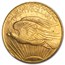1908-D $20 St Gaudens Gold Double Eagle No Motto AU