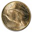 1908-D $20 St Gaudens Gold Double Eagle No Motto MS-65 PCGS