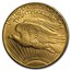 1908-D $20 St Gaudens Gold Double Eagle w/Motto AU