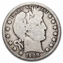 1908-O Barber Half Dollar Good