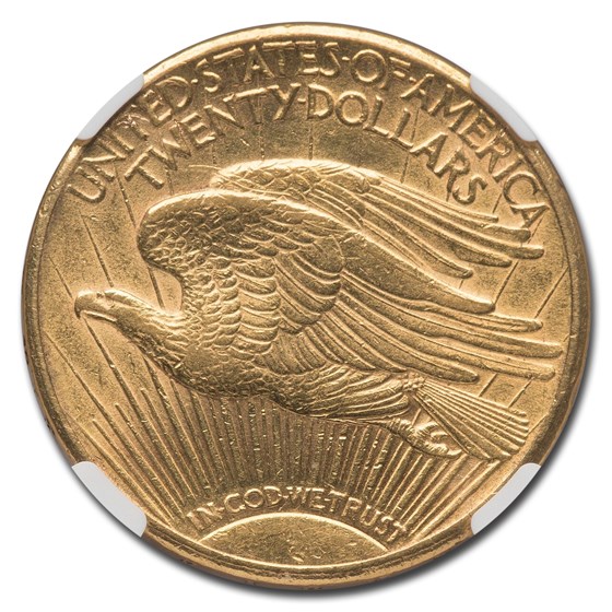 Buy 1908-S $20 Saint-Gaudens Gold Double Eagle AU-55 NGC | APMEX