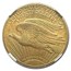 1908-S $20 St Gaudens Gold Double Eagle AU-53 NGC