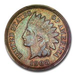 1908-S Indian Head Cent AU-58 PCGS