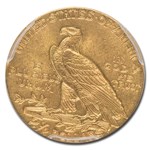 1909 $2.50 Indian Gold Quarter Eagle MS-64 PCGS