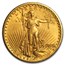 1909 $20 St Gaudens Gold Double Eagle AU