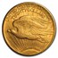 1909 $20 St Gaudens Gold Double Eagle AU