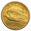 1909/8 $20 St Gaudens Gold Double Eagle VF