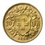 1909-B Swiss Gold 20 Francs Helvetia BU