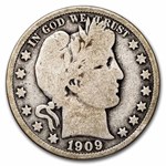 1909 Barber Half Dollar Good