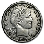 1909 Barber Half Dollar VF