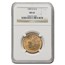 1909-D $10 Indian Gold Eagle MS-62 NGC