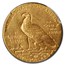 1909-D $5 Indian Gold Half Eagle MS-63+ PCGS