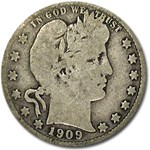 1909-D Barber Quarter Good