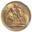 1909-P Australia Gold Sovereign Edward VII MS-63 NGC