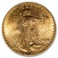 1909-S $20 St Gaudens Gold Double Eagle MS-62 PCGS