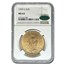 1909-S $20 St Gaudens Gold Double Eagle MS-63 NGC CAC