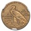 1909-S $5 Indian Gold Half Eagle AU-55 NGC