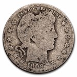 1909-S Barber Quarter AG