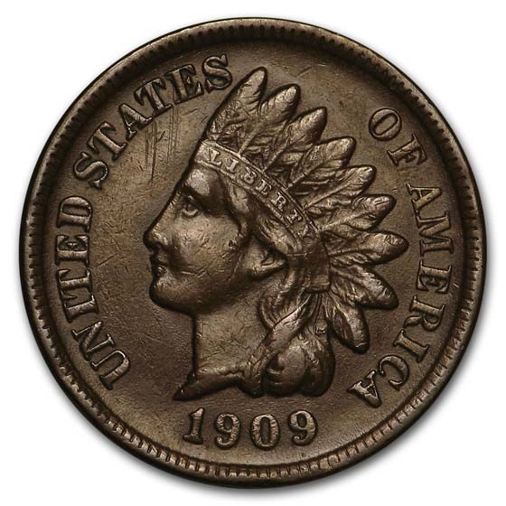1909-S Indian Head Cent AU