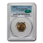 1909-S Lincoln Cent MS-65 PCGS CAC (Red/Brown)