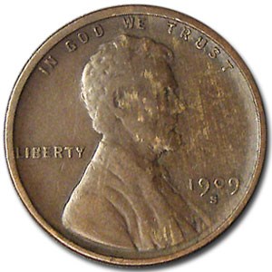 1909-S Lincoln Cent XF