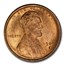 1909-S/S Horizontal Lincoln Cent MS-64 PCGS CAC (Red/Brown)