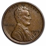 1909-S VDB Lincoln Cent AU Details