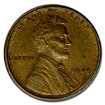 1909 VDB Lincoln Cent AU