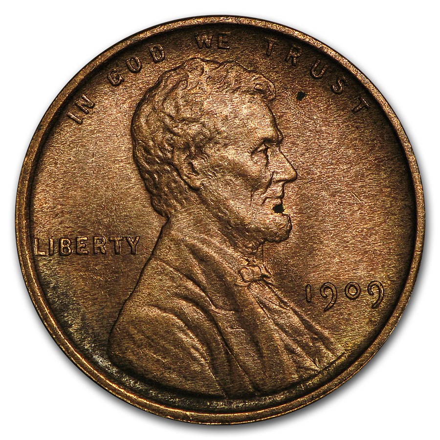 1909 VDB Lincoln Cent BU