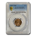 1909 VDB Lincoln Cent MS-65 PCGS (Brown, DDO FS-1102) (012.1)