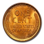 1909 VDB Lincoln Cent MS-65+ PCGS CAC (Red)