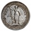 1910-B Great Britain Silver Trade Dollar XF