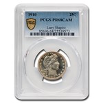 1910 Barber Quarter PR-68 PCGS