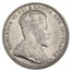 1910 Canada Silver 25 Cents Edward VII VF